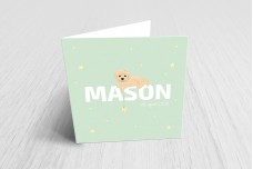 Hondje op letters Hondje op letters